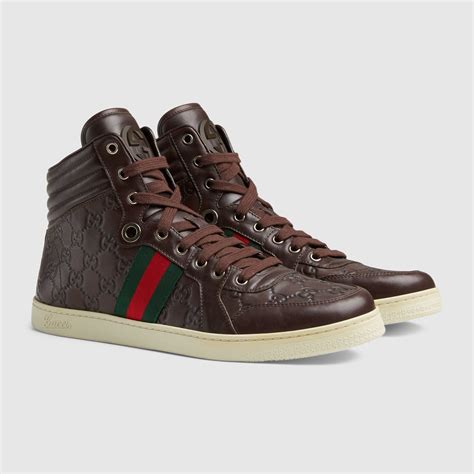 mens gucci trainers cheap|gucci high top sneakers sale.